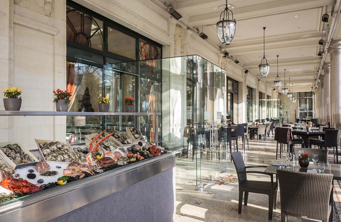 Hôtel BeauRivage Palace Café BeauRivage Lausanne, Suisse