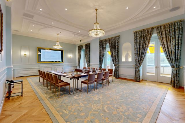 The Salon Romain at Beau-Rivage Palace in Lausanne