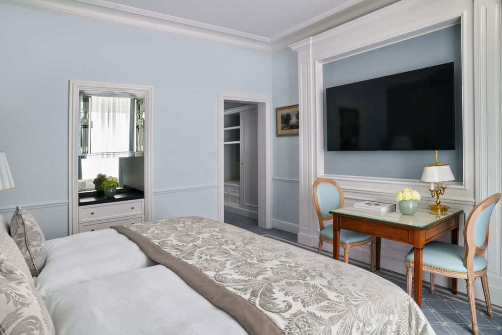 Superior City and Garden View Room at Beau-Rivage Palace in Lausanne