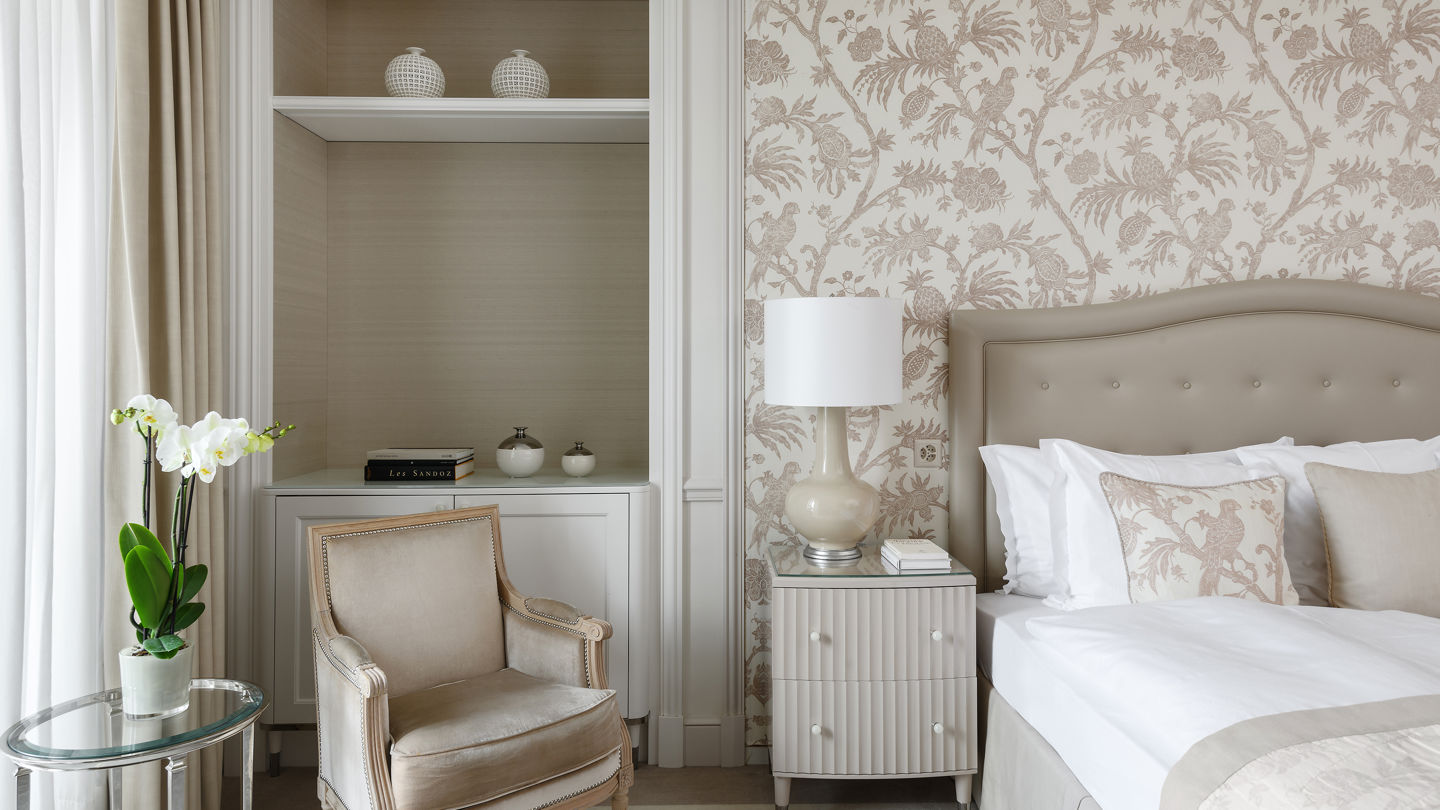 Superior Partial Lake and Alps View Room at Beau-Rivage Palace in Lausanne