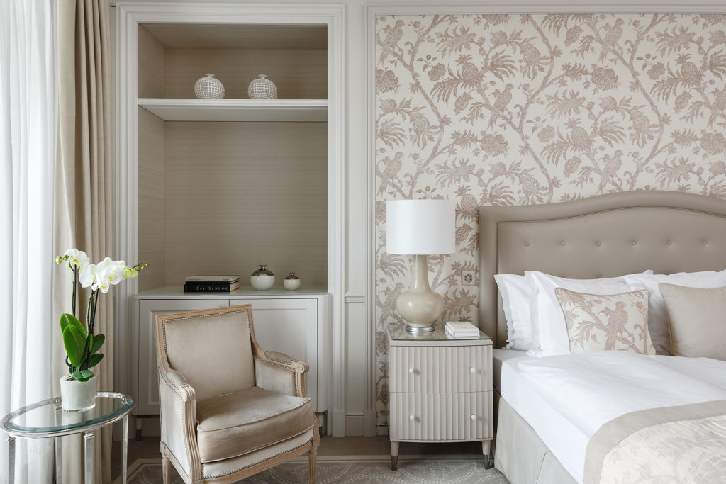 Superior Partial Lake and Alps View Room at Beau-Rivage Palace in Lausanne