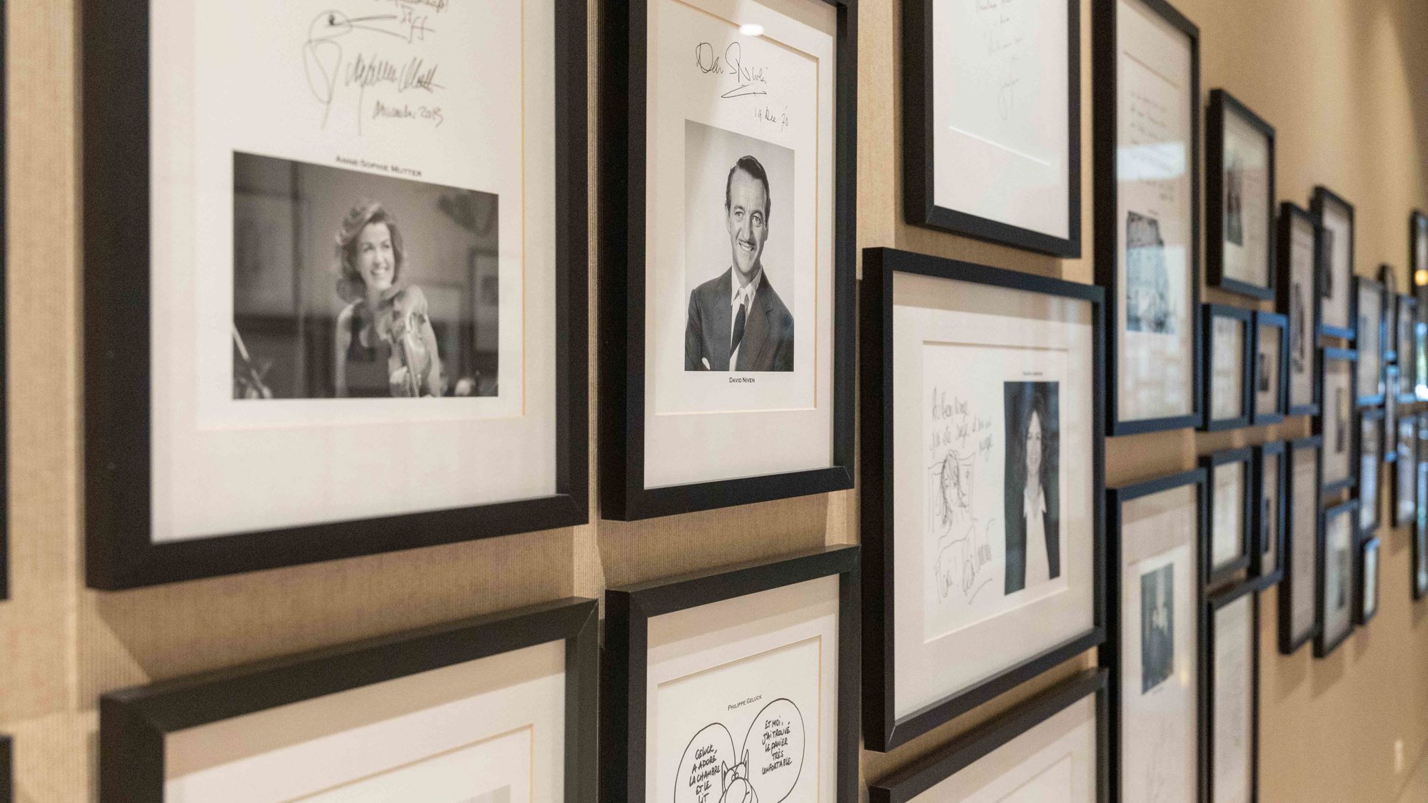 Beau Rivage Palace Wall Of Fame 01