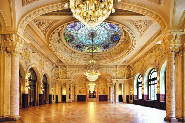 The Sandoz Ballroom at Beau-Rivage Palace in Lausanne