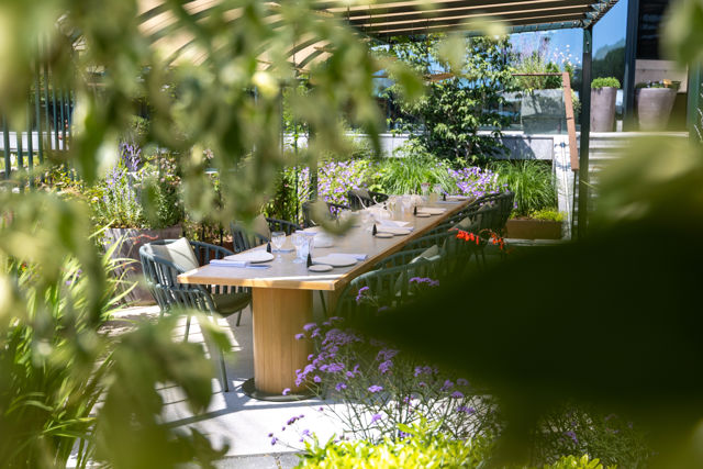 Helvetic week event at Pic au Beau-Rivage Palace in August - gastronomic cuisine revisited with swiss ingredients from the terroir