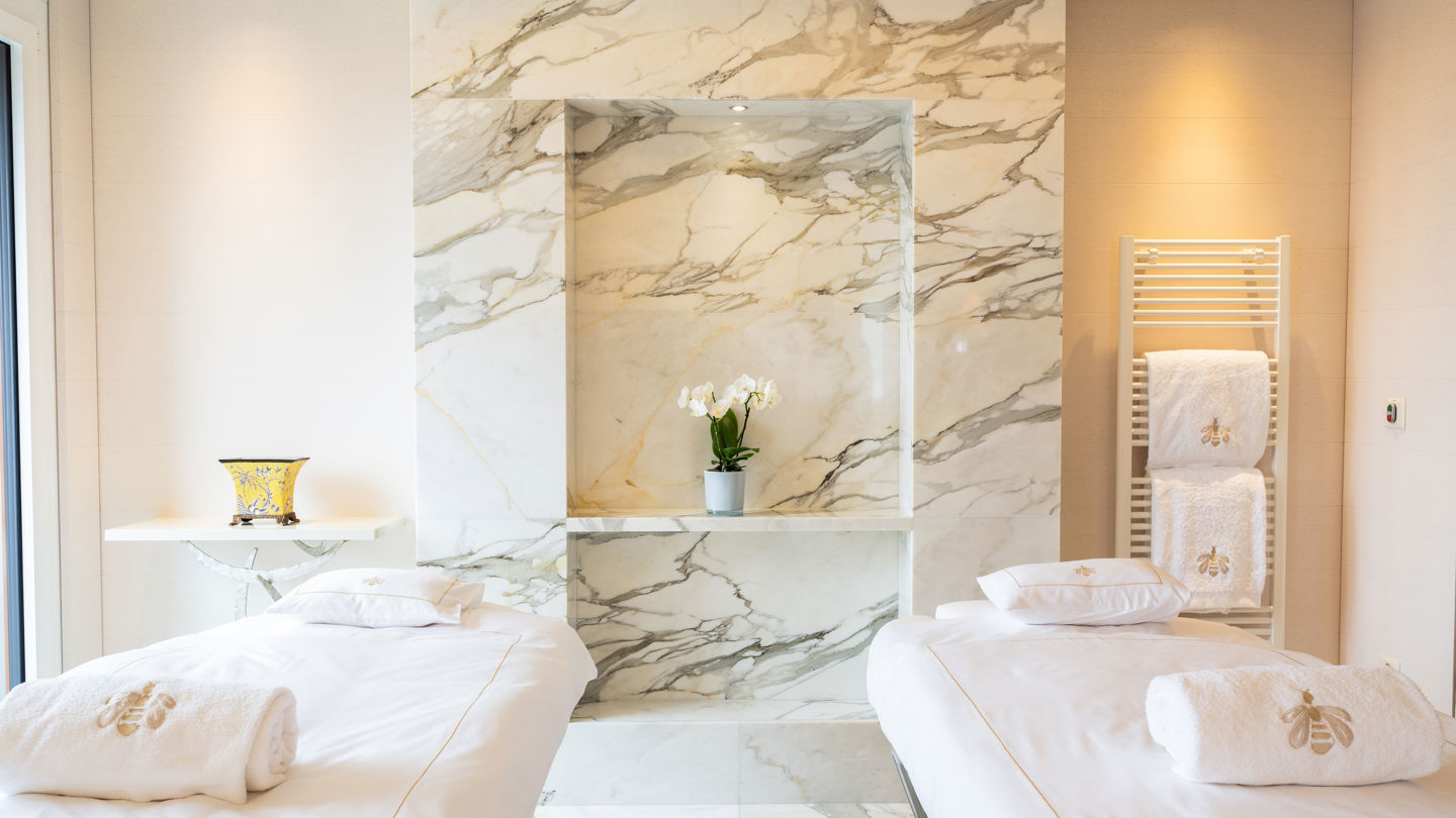 Private treatments room of the Spa Suite at Beau-Rivage Palace in Lausanne