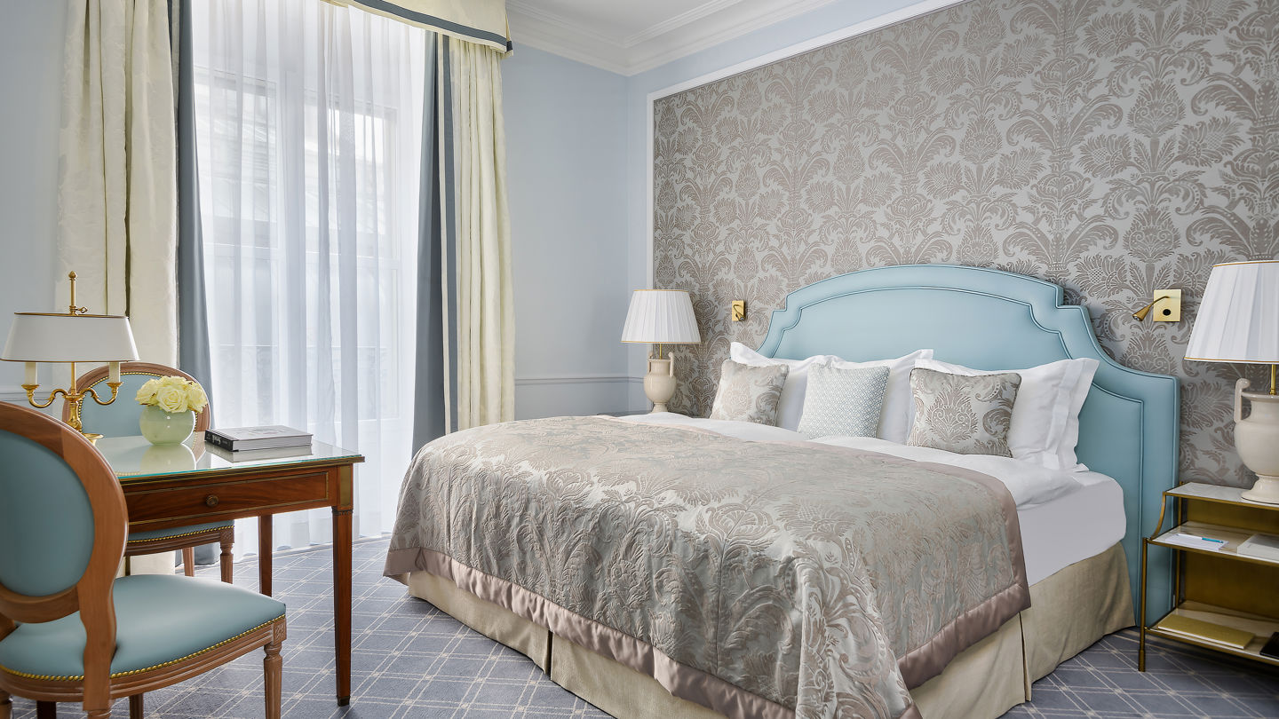 Superior City and Garden View Room at Beau-Rivage Palace in Lausanne