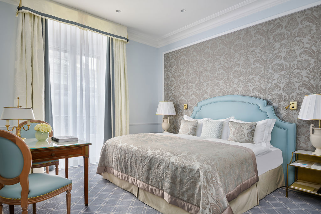 Superior City and Garden View Room at Beau-Rivage Palace in Lausanne
